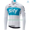 Maillot Cyclisme Hiver + Collant à Bretelles 2018 Team Sky N001
